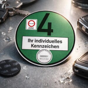 Individuelle Umweltplakette für Ihr Fahrzeug