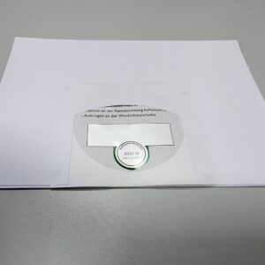 Druckerschablone für Umweltplaketten – geeignet für Laserdrucker